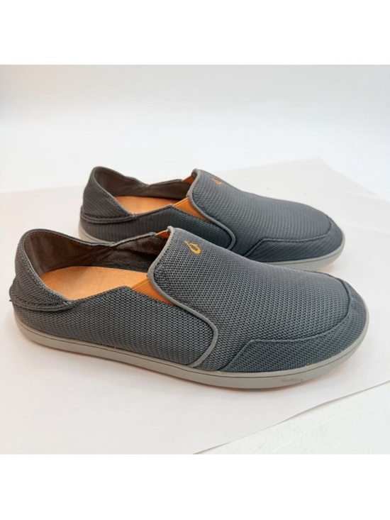 Olukai Nohea Mesh Gray Slip On Convertible Sneaker Comfort Shoes Mens 11 main image 6